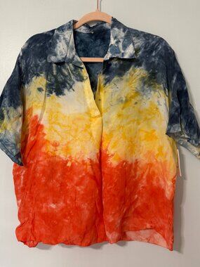AQC AQUARIUS COCKTAIL Dawn Tri-Color Pop Over Top